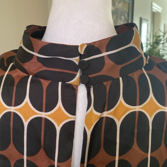 ZARA Black and White Halter Midi Sundress for Wedding Guests size XXL - Picture 9 of 14